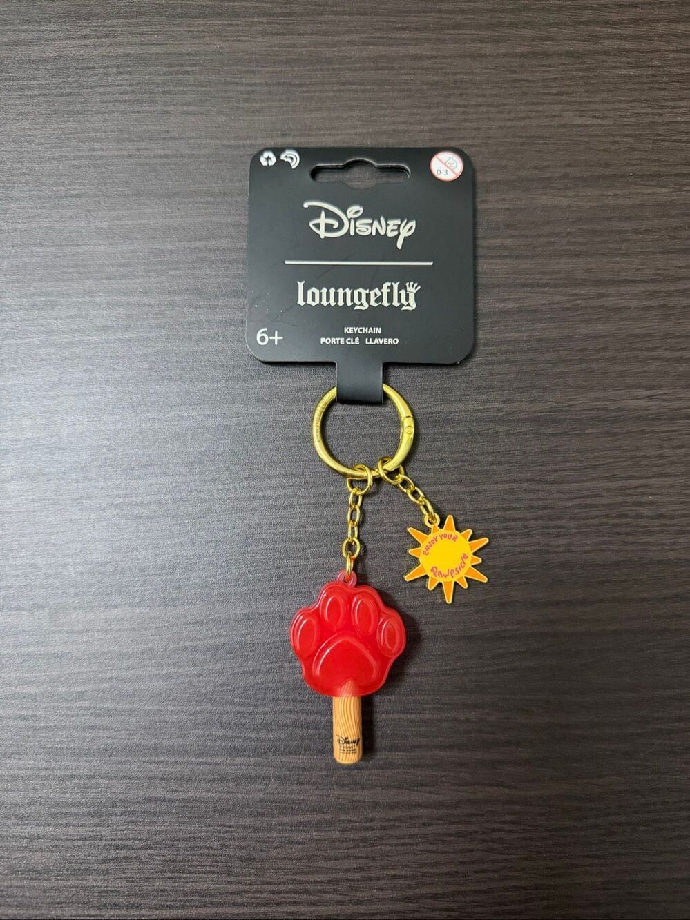 Loungefly Disney Zootopia Pawpsicle Multi-Charm Keychain